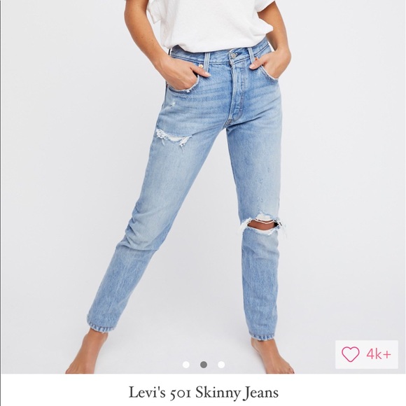levi's 501 skinny cant touch this
